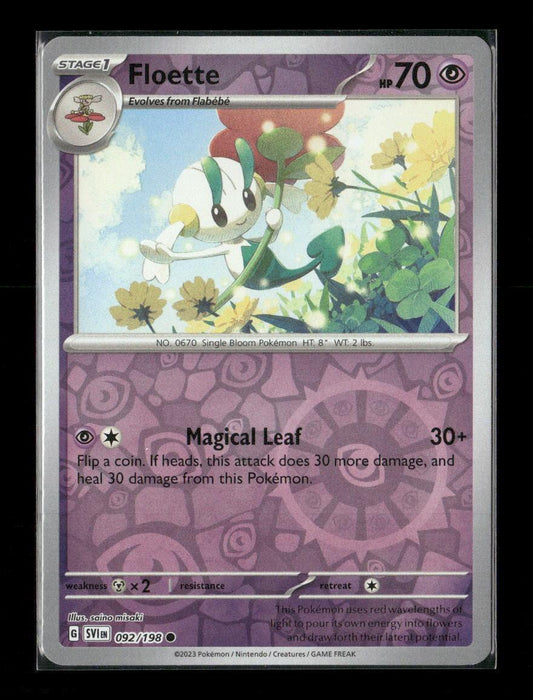 Floette Common SV01: Scarlet & Violet Base Set 092/198 LP - Kang's Collectibles
