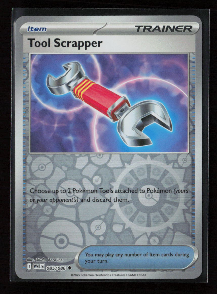 Tool Scrapper Uncommon SV: White Flare 085/086 NM