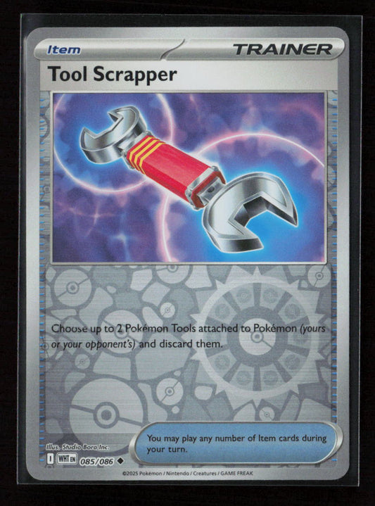 Tool Scrapper Uncommon SV: White Flare 085/086 NM
