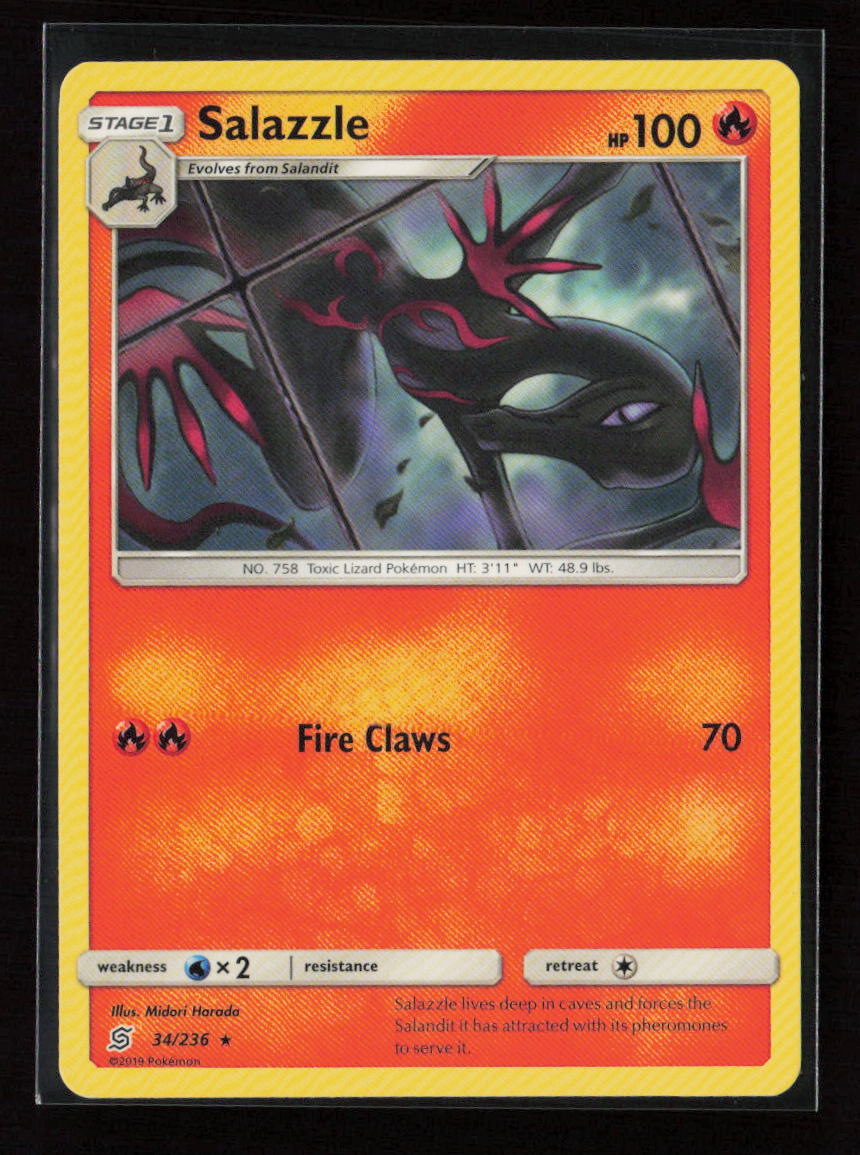 Salazzle (34) Rare SM - Unified Minds 34/236 LP