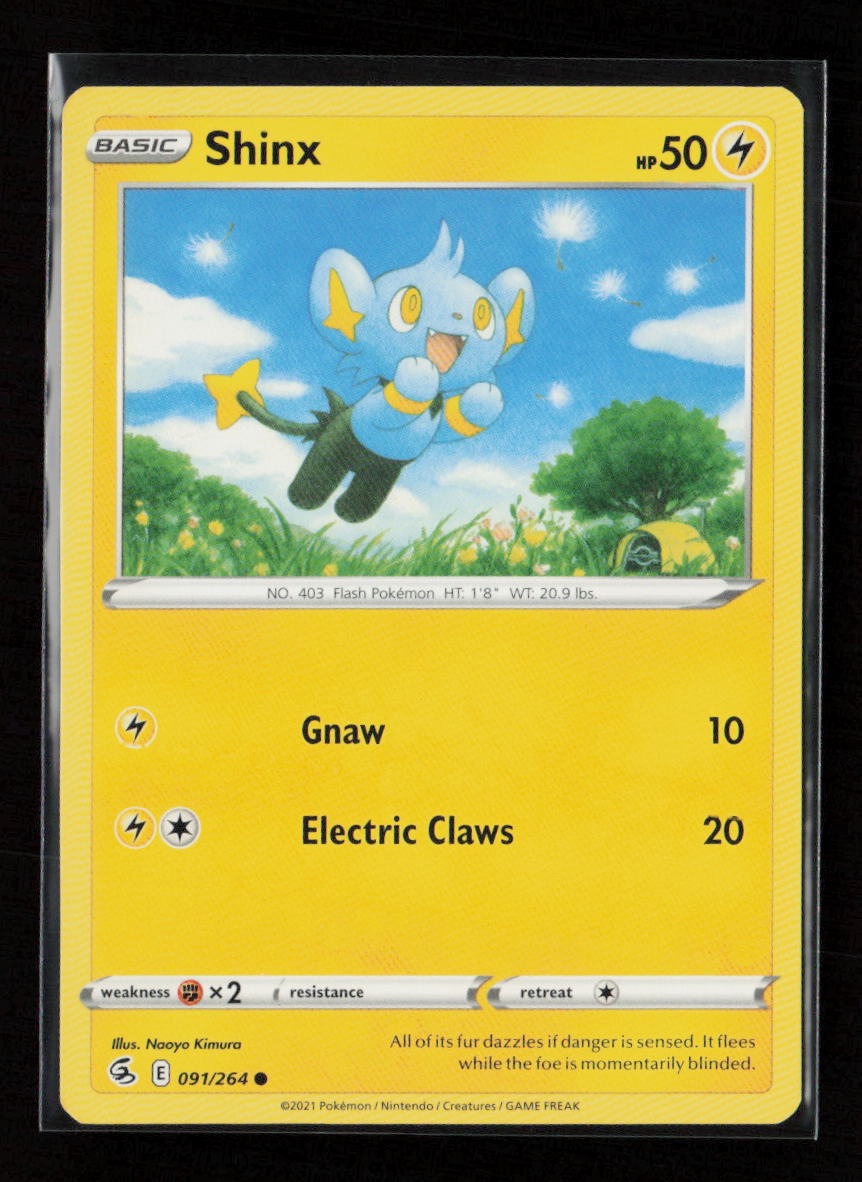 Shinx - (#45 Pikachu Stamped) Promo Battle Academy 2022 091/264 LP
