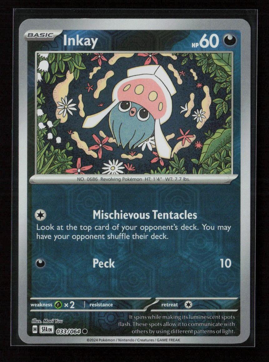 Inkay Common SV: Shrouded Fable 033/064 NM - Kang's Collectibles