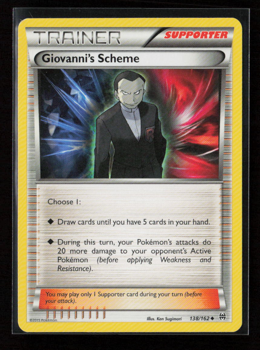 Giovanni's Scheme Uncommon XY - BREAKthrough 138/162 LP