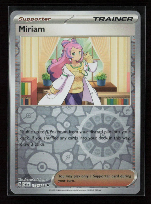 Miriam - Uncommon SV01: Scarlet & Violet Base Set 179/198 NM - Kang's Collectibles