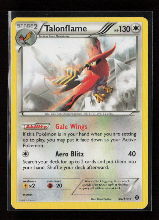 Talonflame Rare XY - Steam Siege 96/114 MP