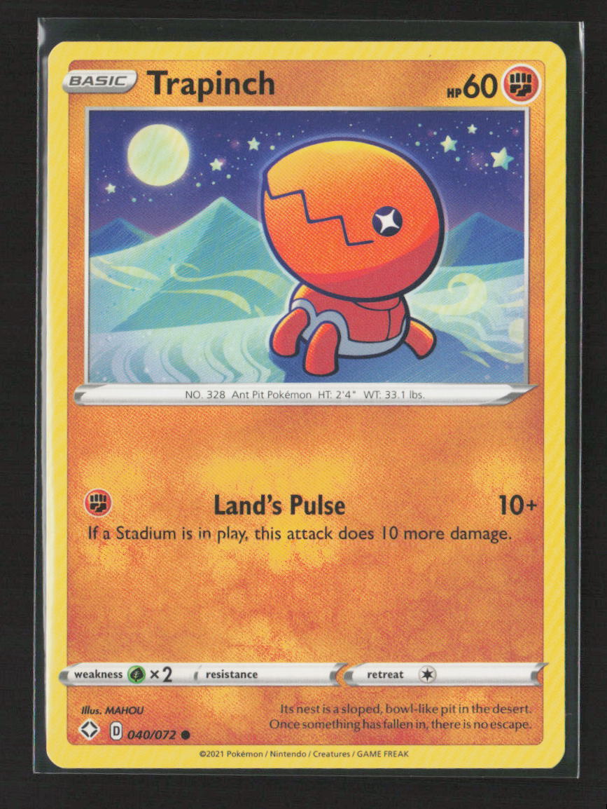 Trapinch Common Shining Fates 040/072 LP