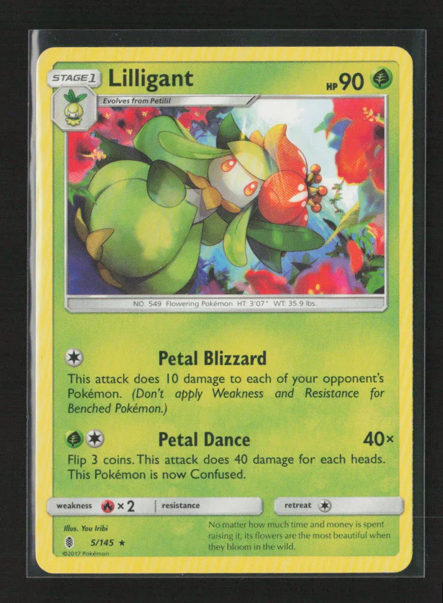 Lilligant Rare SM - Guardians Rising 5/145 LP - Kang's Collectibles