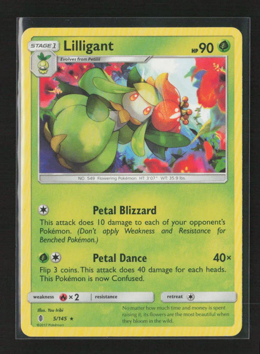 Lilligant Rare SM - Guardians Rising 5/145 LP - Kang's Collectibles