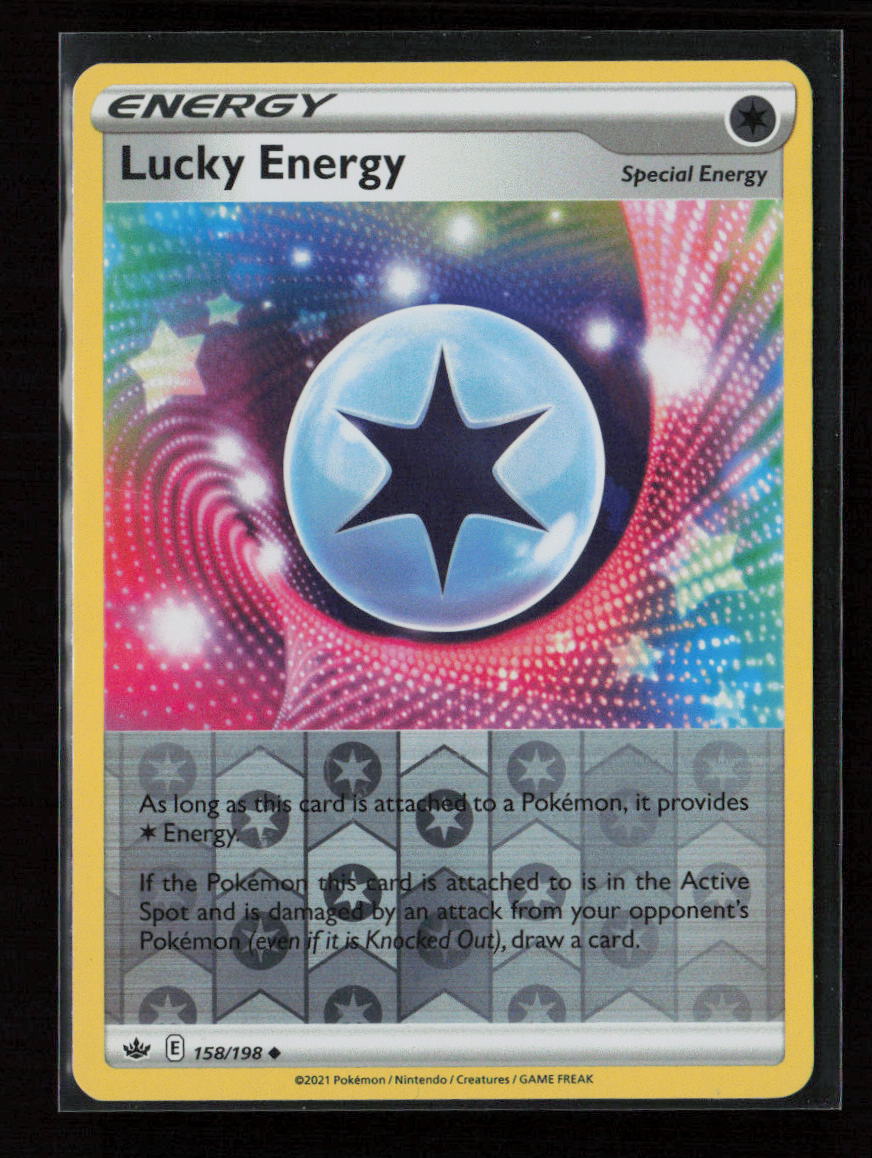 Lucky Energy Uncommon SWSH06: Chilling Reign 158/198 LP