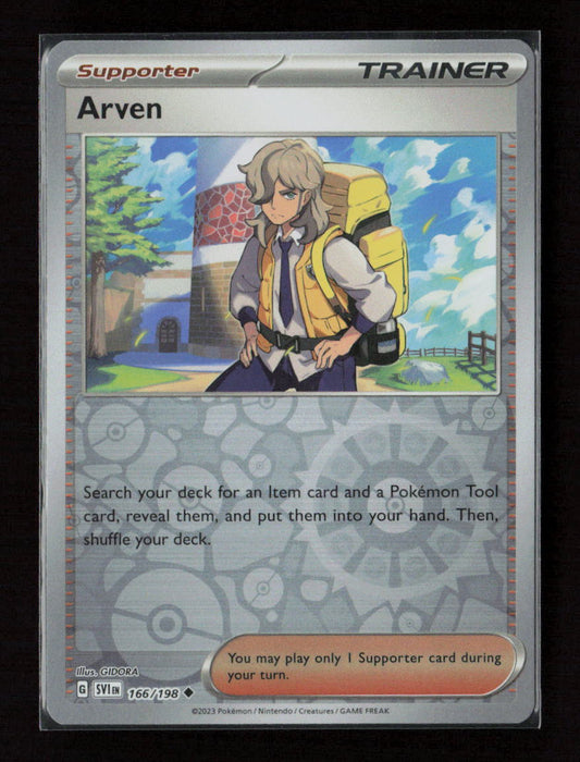 Arven - Uncommon SV01: Scarlet & Violet Base Set 166/198 NM