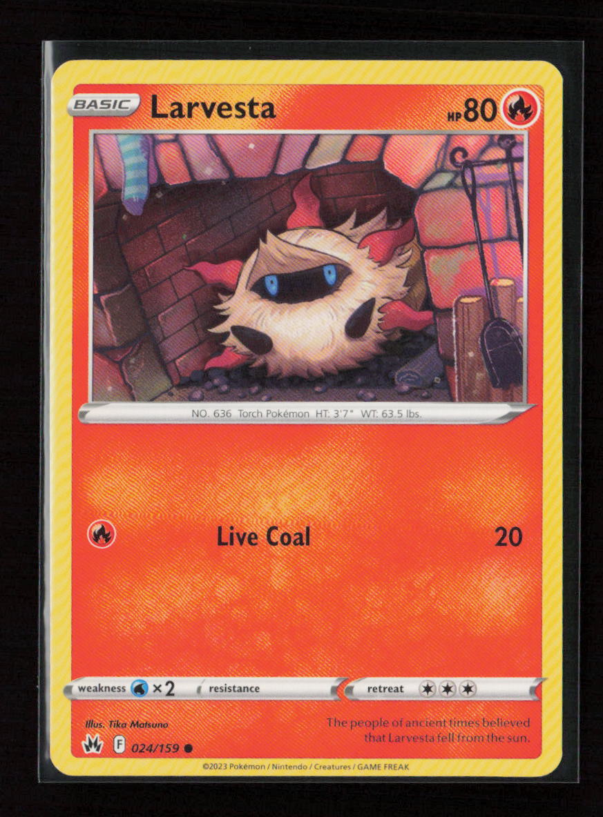 Larvesta Common Crown Zenith 024/159 LP