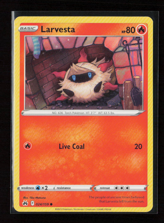 Larvesta Common Crown Zenith 024/159 LP