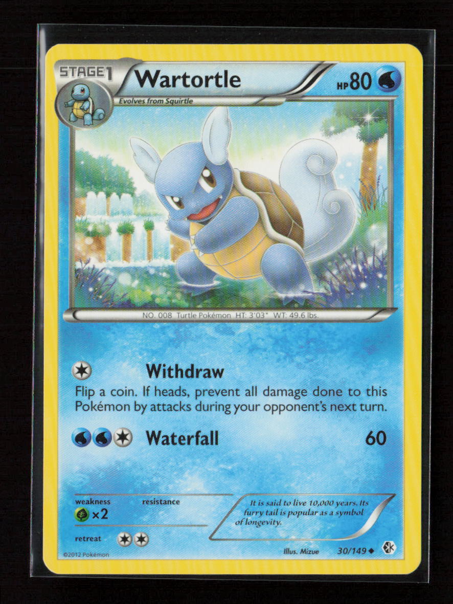 Wartortle Uncommon Boundaries Crossed 30/149 LP