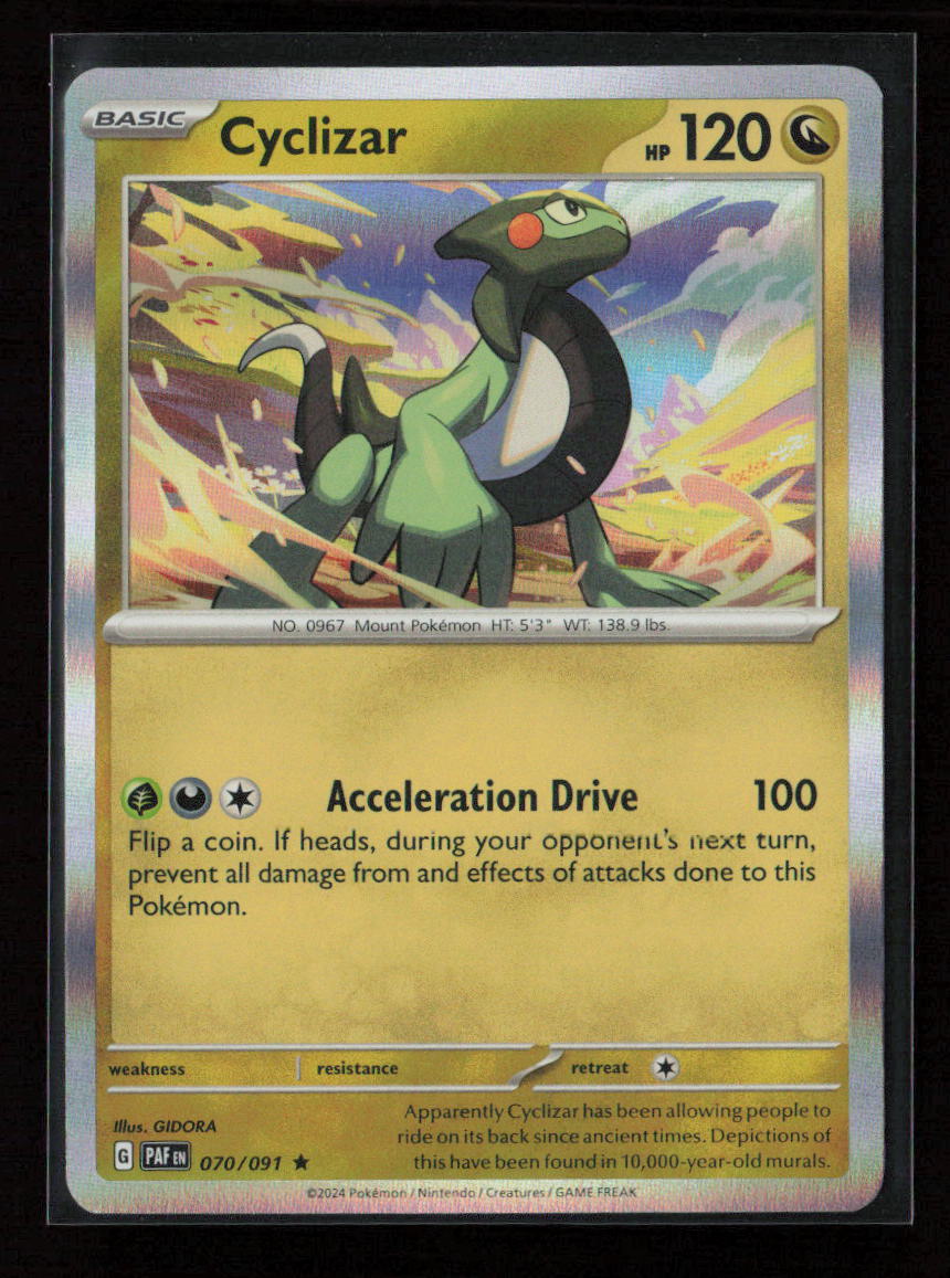 Cyclizar - Rare SV: Paldean Fates 070/091 NM