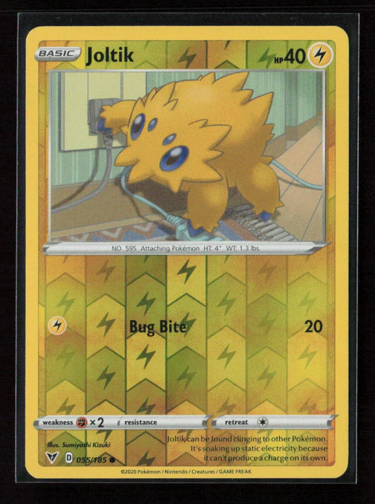 Joltik Common SWSH04: Vivid Voltage 055/185 NM - Kang's Collectibles