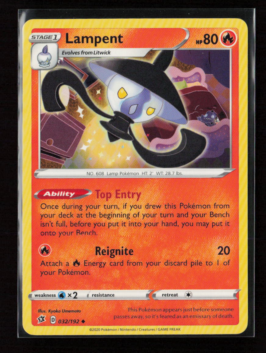 Lampent Uncommon SWSH02: Rebel Clash 032/192 LP