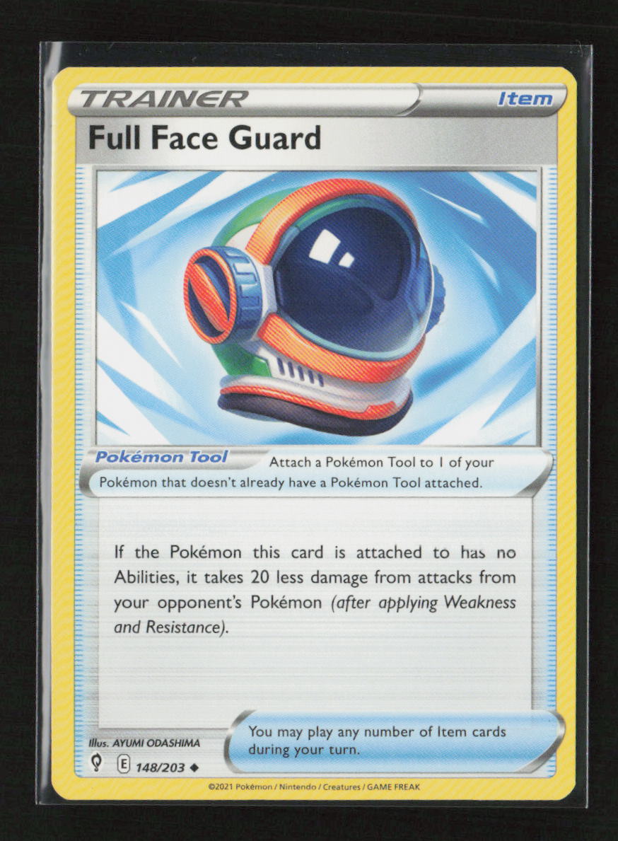 Full Face Guard Uncommon SWSH07: Evolving Skies 148/203 LP