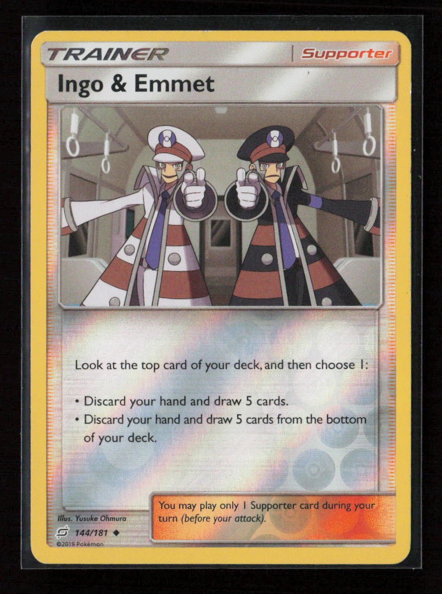 Ingo & Emmet Uncommon SM - Team Up 144/181 LP