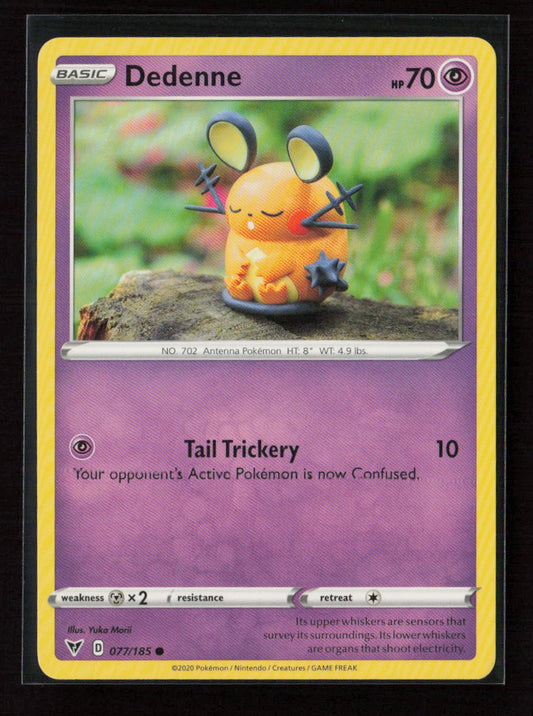 Dedenne Common SWSH04: Vivid Voltage 077/185 LP