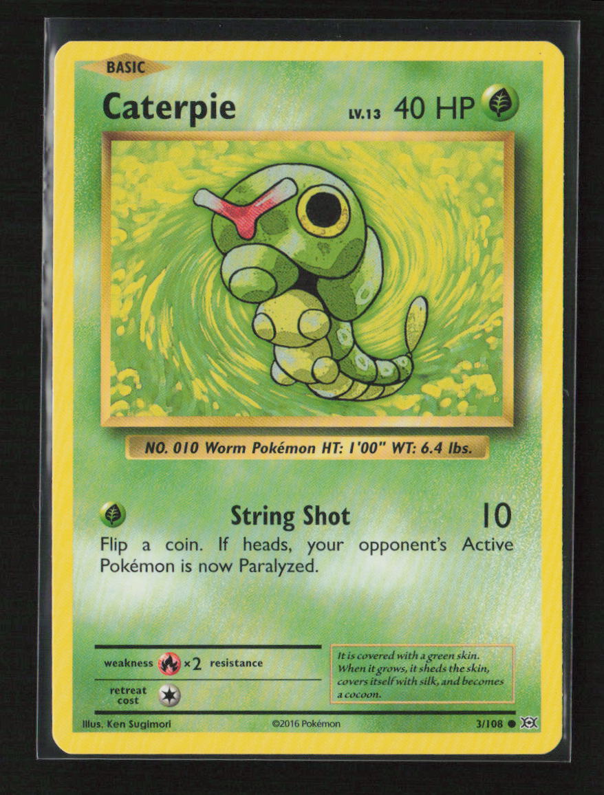 Caterpie Common XY - Evolutions 3/108 LP