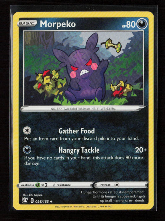 Morpeko Uncommon SWSH05: Battle Styles 098/163 LP