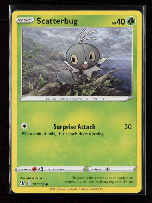 Scatterbug Common SWSH05: Battle Styles 011/163 LP