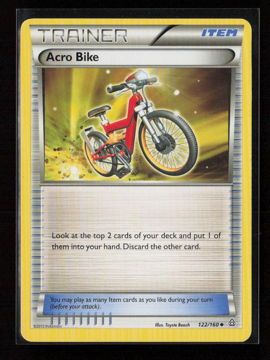 Acro Bike Uncommon XY - Primal Clash 122/160 LP - Kang's Collectibles