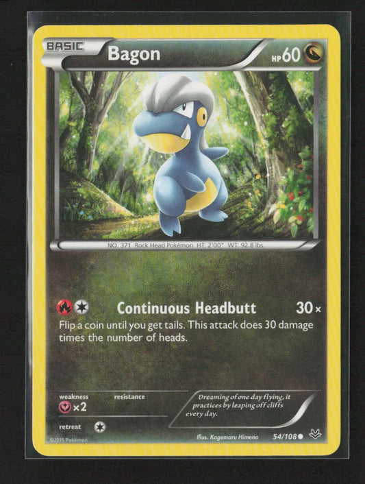 Bagon (54) Common XY - Roaring Skies 54/108 LP - Kang's Collectibles