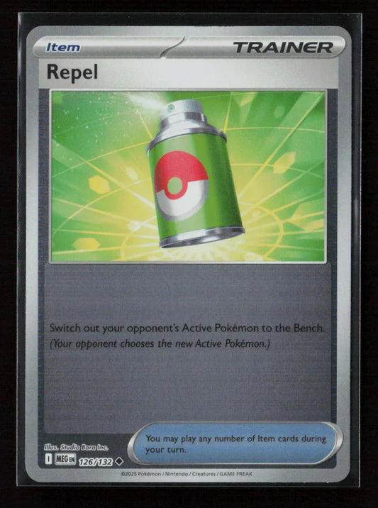 Repel Uncommon ME01: Mega Evolution 126/132 NM - Kang's Collectibles