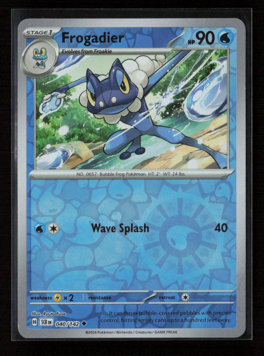 Frogadier Uncommon SV07: Stellar Crown 040/142 NM