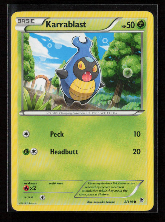 Karrablast Common XY - Phantom Forces 8/119 LP