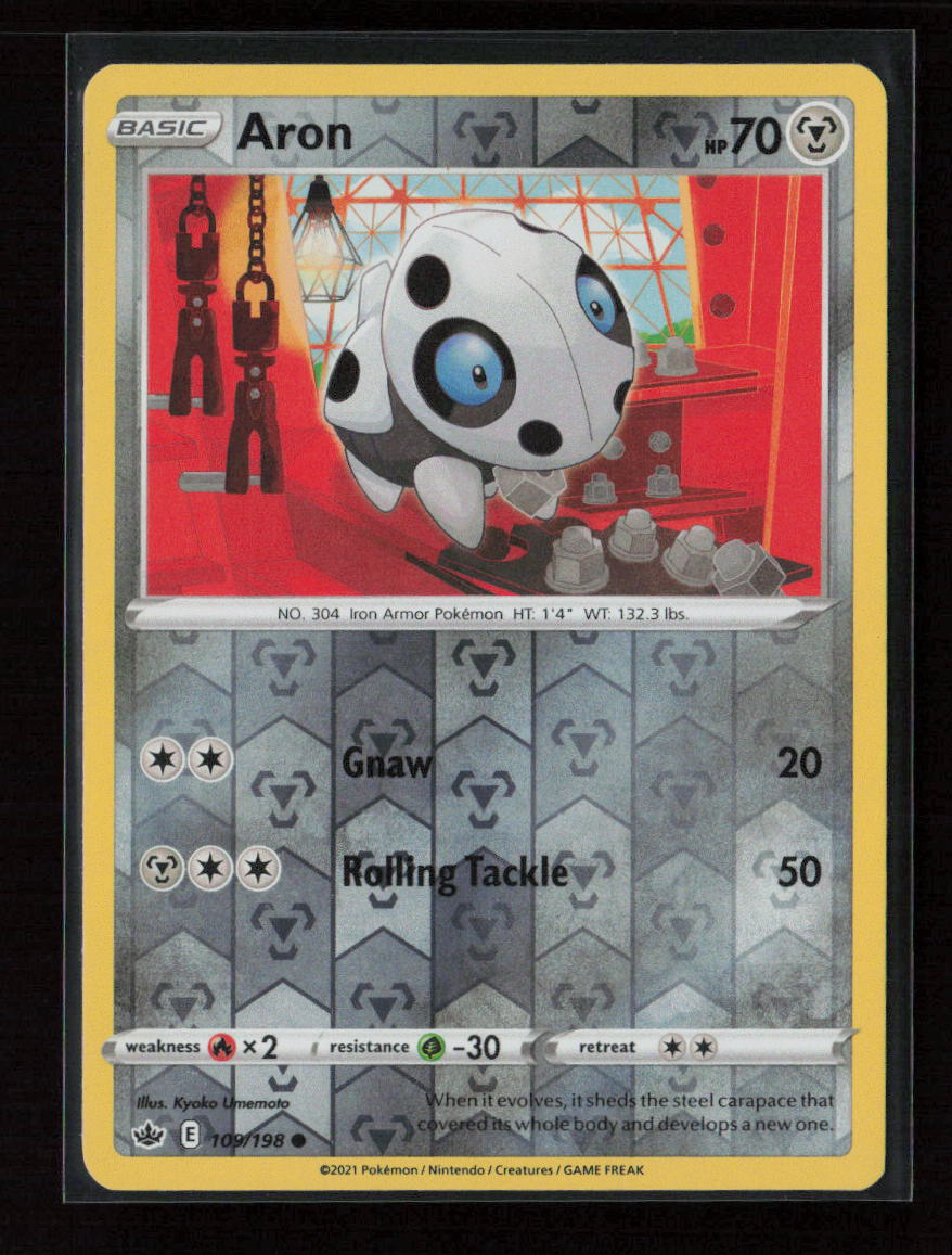 Aron Common SWSH06: Chilling Reign 109/198 NM