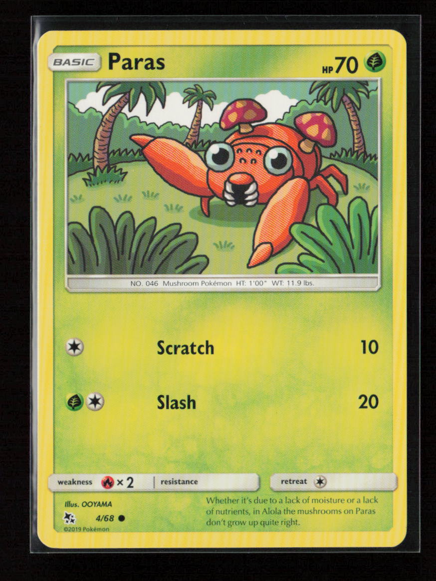 Paras Common Hidden Fates 4/68 NM