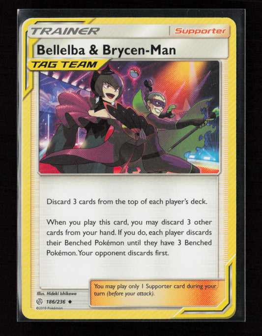 Bellelba & Brycen-Man Uncommon SM - Cosmic Eclipse 186/236 LP
