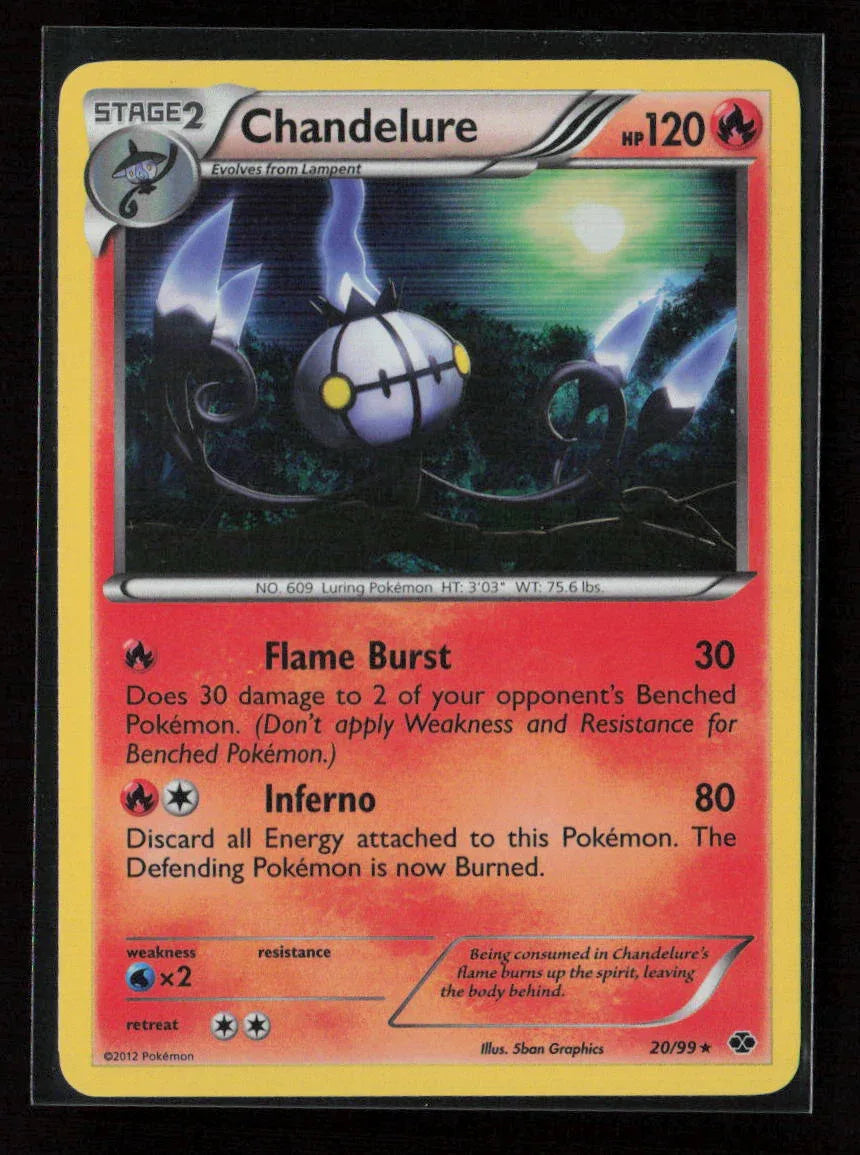 Chandelure - 20/99 Rare Deck Exclusives 020/099 LP - Kang's Collectibles