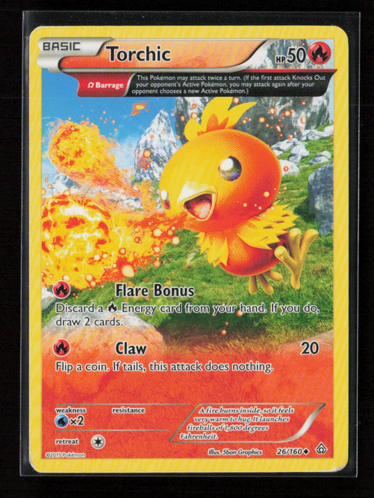 Torchic (Omega) Uncommon XY - Primal Clash 26/160 MP