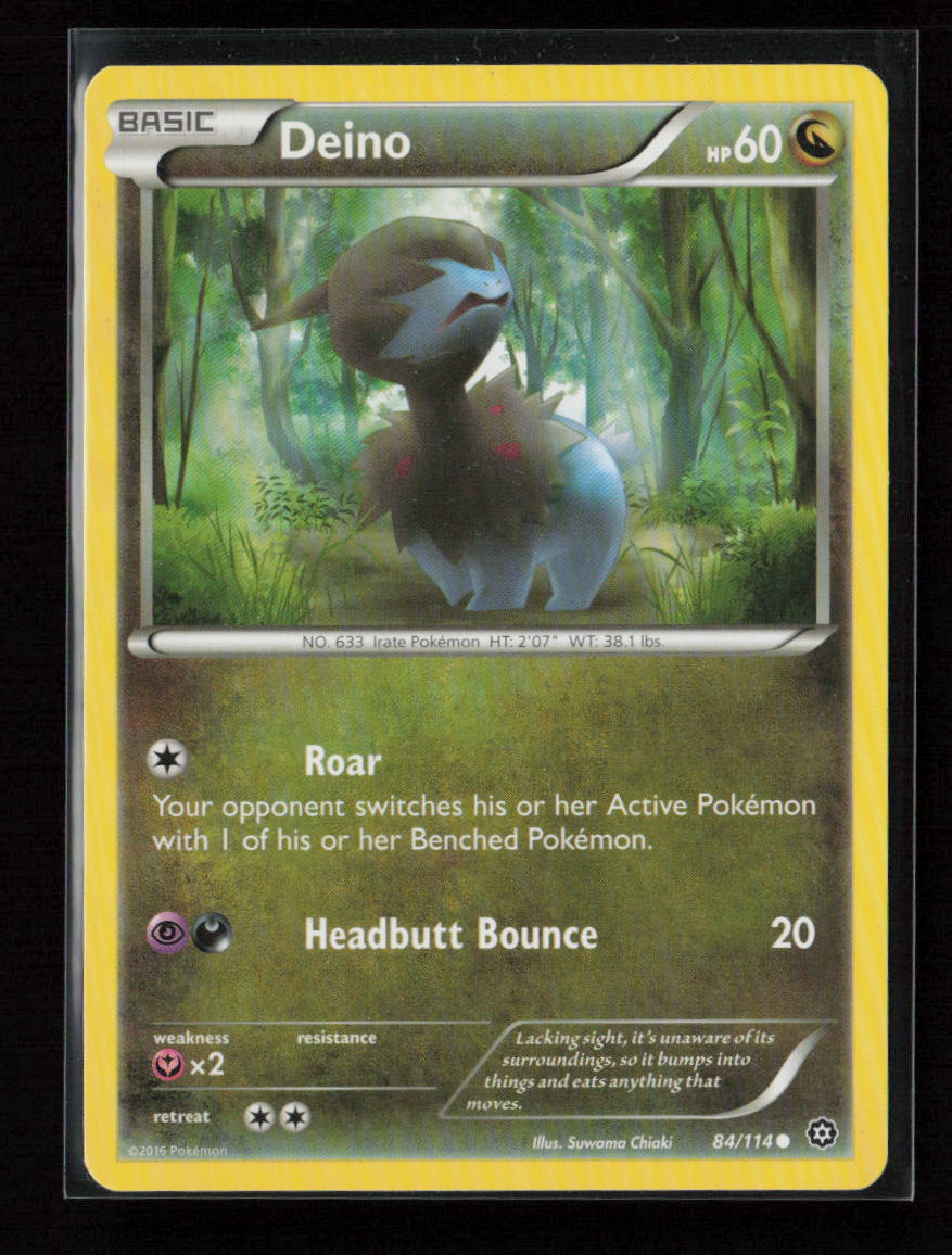 Deino Common XY - Steam Siege 84/114 LP