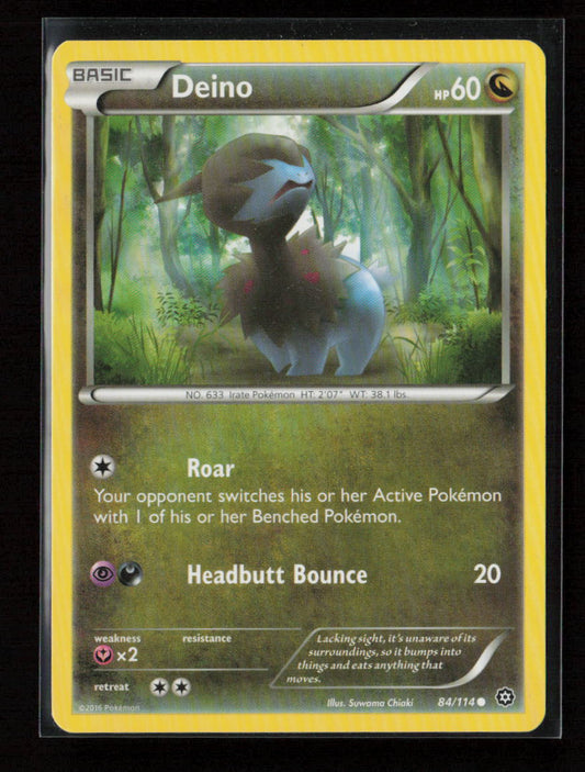 Deino Common XY - Steam Siege 84/114 LP