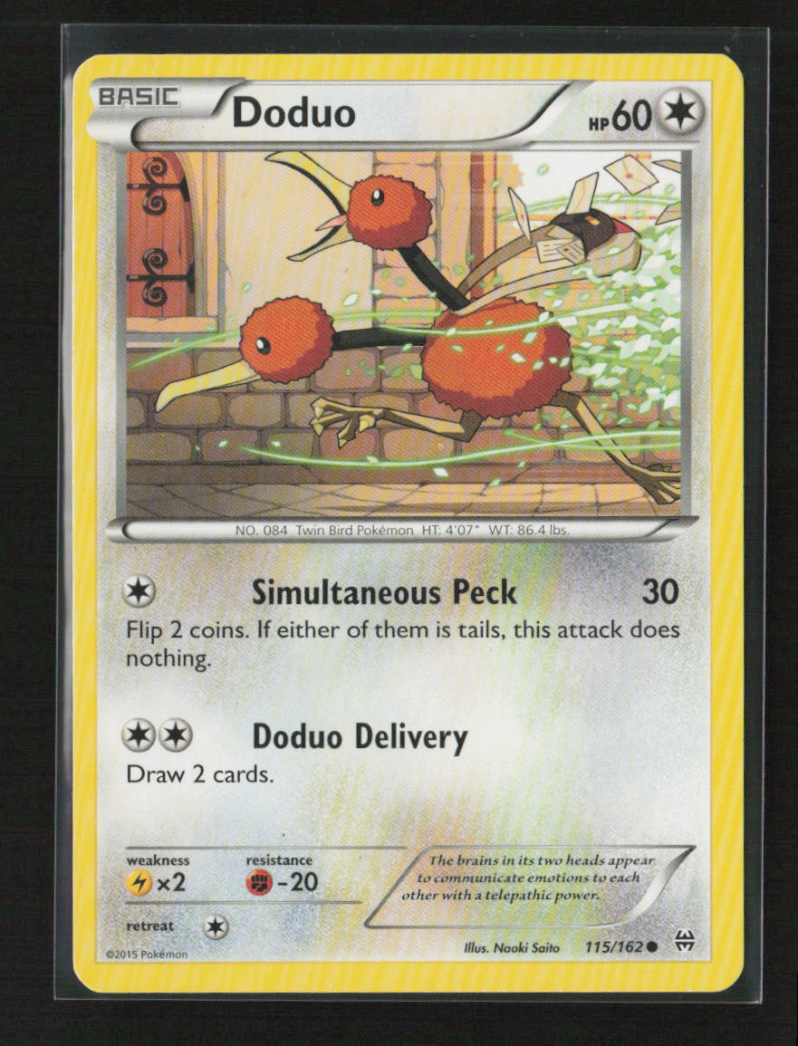 Doduo (115) Common XY - BREAKthrough 115/162 LP