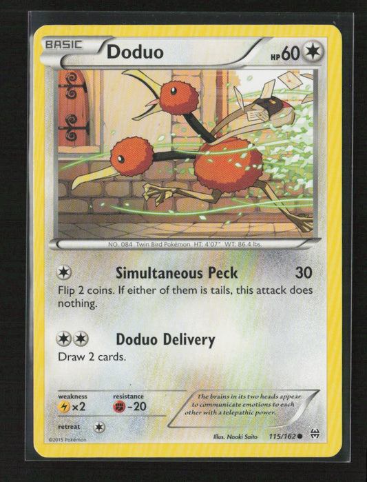 Doduo (115) Common XY - BREAKthrough 115/162 LP