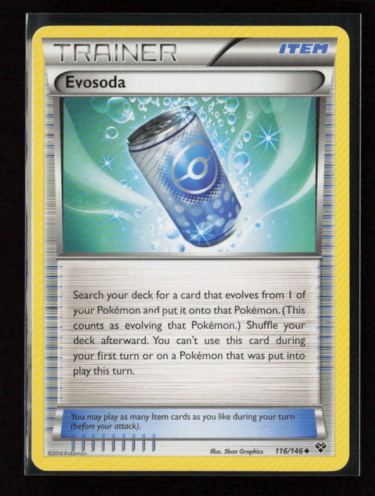 Evosoda Uncommon XY Base Set 116/146 NM