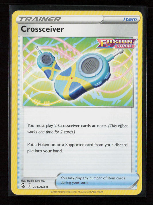 Crossceiver Uncommon SWSH08: Fusion Strike 231/264 LP