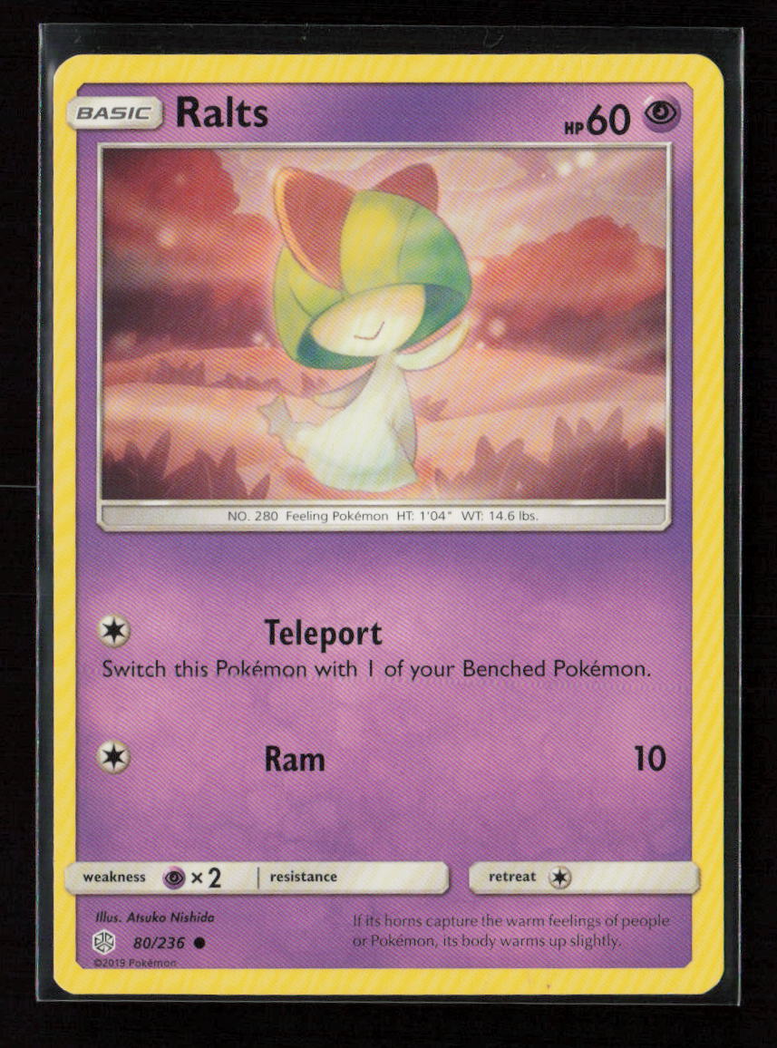 Ralts Common SM - Cosmic Eclipse 80/236 LP