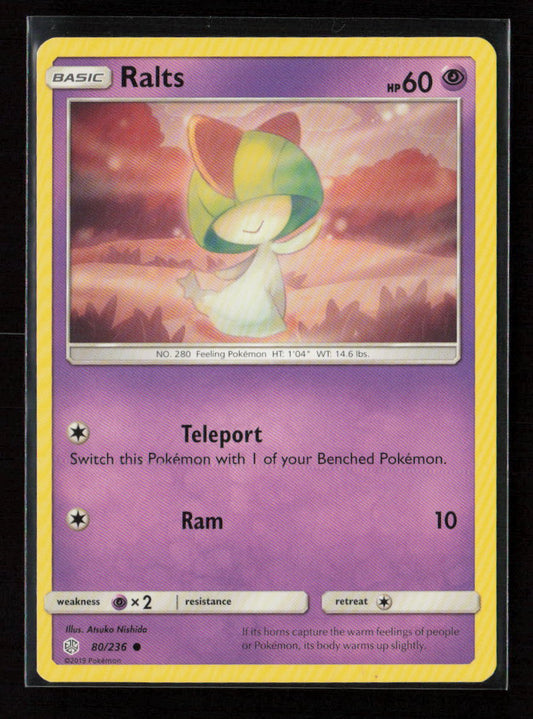 Ralts Common SM - Cosmic Eclipse 80/236 LP