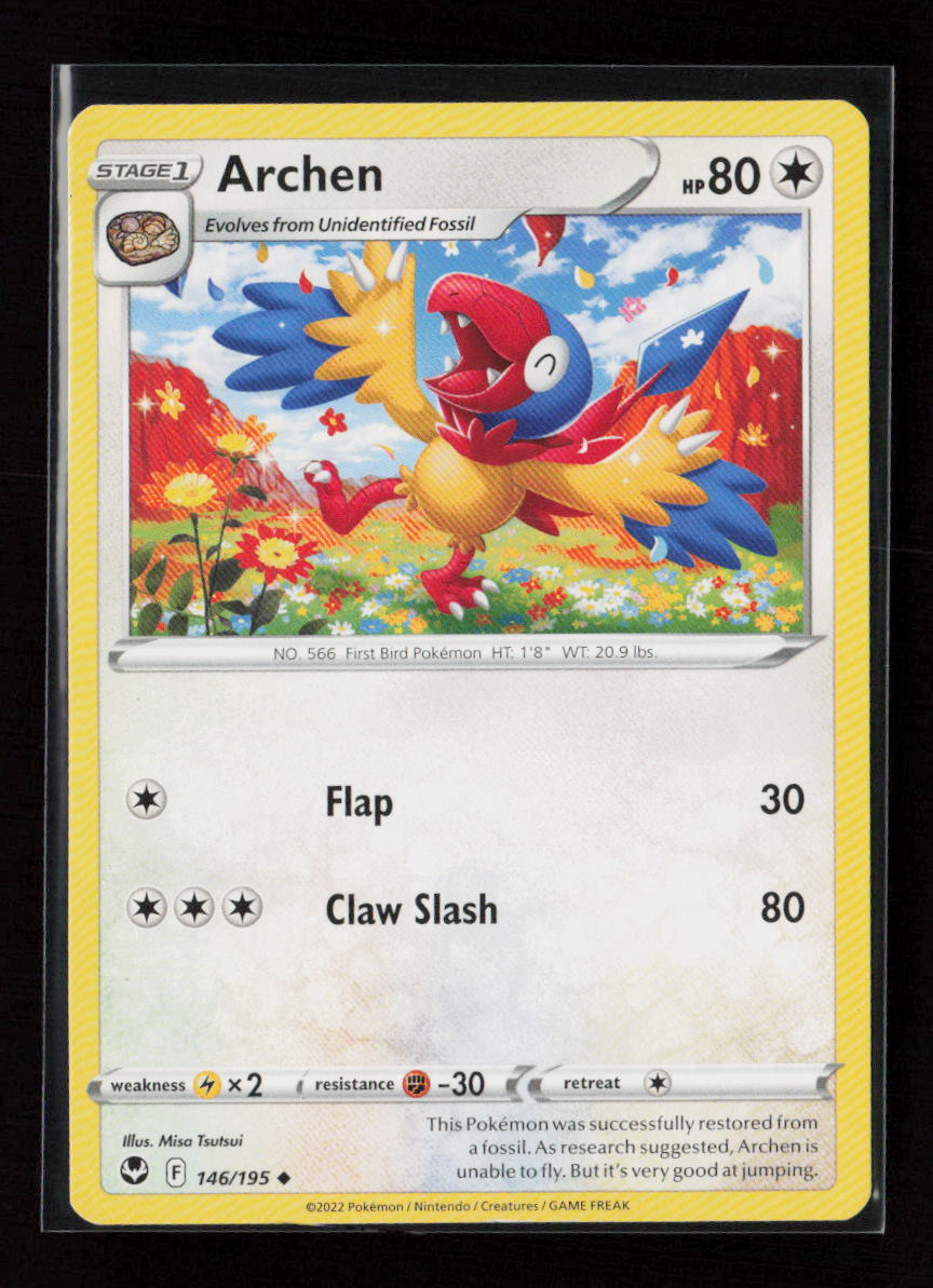 Archen Uncommon SWSH12: Silver Tempest 146/195 NM