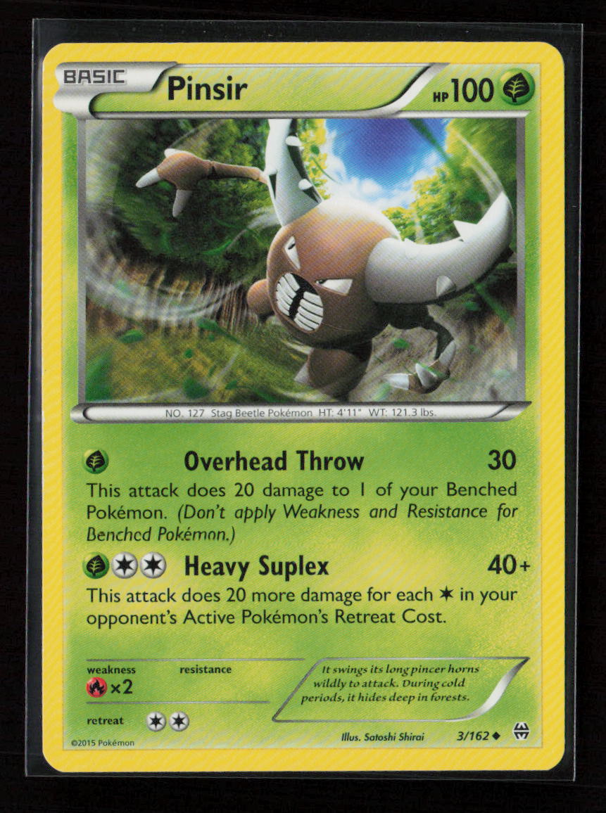 Pinsir Uncommon XY - BREAKthrough 3/162 LP