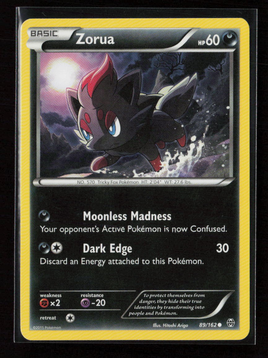 Zorua (89) Common XY - BREAKthrough 89/162 LP