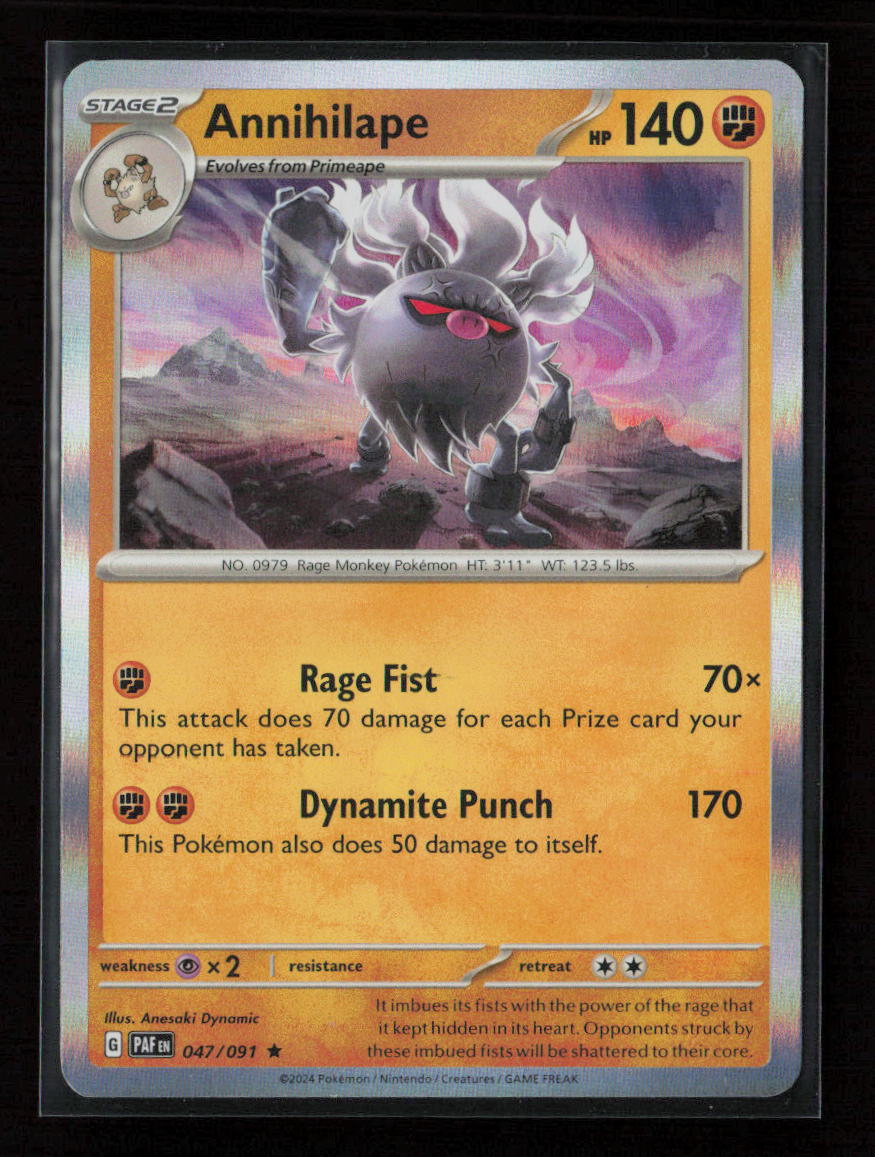 Annihilape Rare SV01: Scarlet & Violet Base Set 109/198 NM