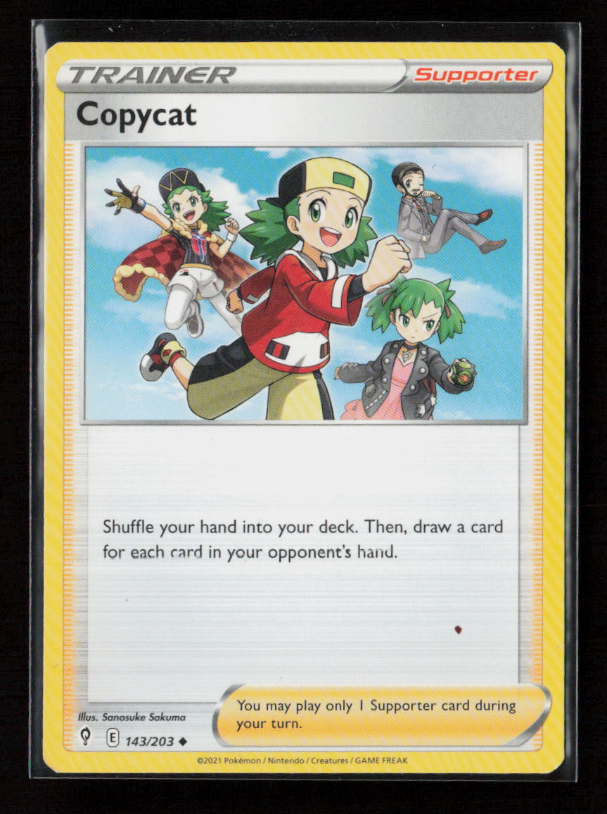 Copycat Uncommon SWSH07: Evolving Skies 143/203 LP
