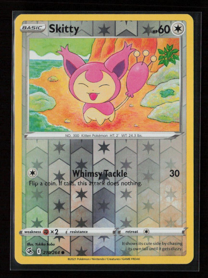 Skitty Common SWSH08: Fusion Strike 210/264 NM